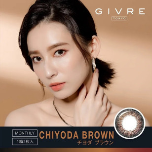 Givre 1Month – Chiyoda Brown 月拋 2片裝